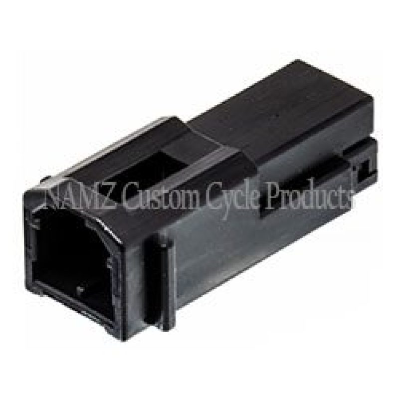 NAMZ AMP Multilock 2-Position Male Wire Cap Housing (HD 73102-96BK) Wiring Connectors NAMZ