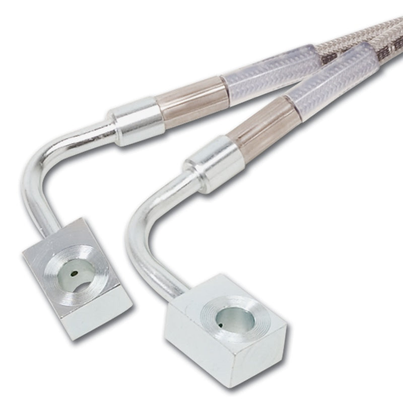 Russell Performance 07-08 Jeep Wrangler JK with 4in Lift Brake Line Kit Brake Line Kits Russell