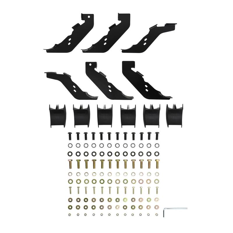 Westin 19-21 Ford Ranger SuperCab PRO TRAXX 5 Oval Nerf Step Bars - Blk Nerf Bars Westin