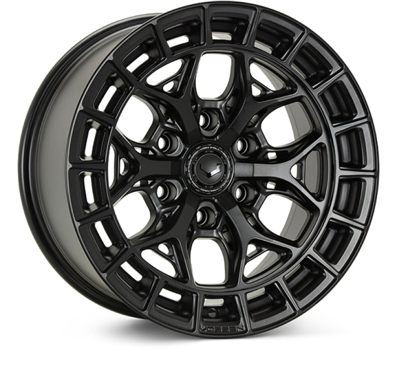 Vossen HFX-6 24x10 - 6x135 - ET25 - Deep - 87.1 - Satin Black Wheel Wheels - Forged Vossen