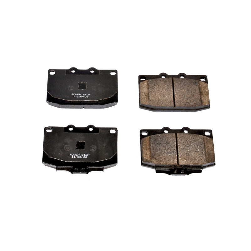 Power Stop 86-91 Mazda RX-7 Front Z16 Evolution Ceramic Brake Pads Brake Pads - OE PowerStop