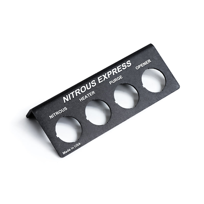 Nitrous Express Switch Panel Universal - Horizontal Switch Panels Nitrous Express