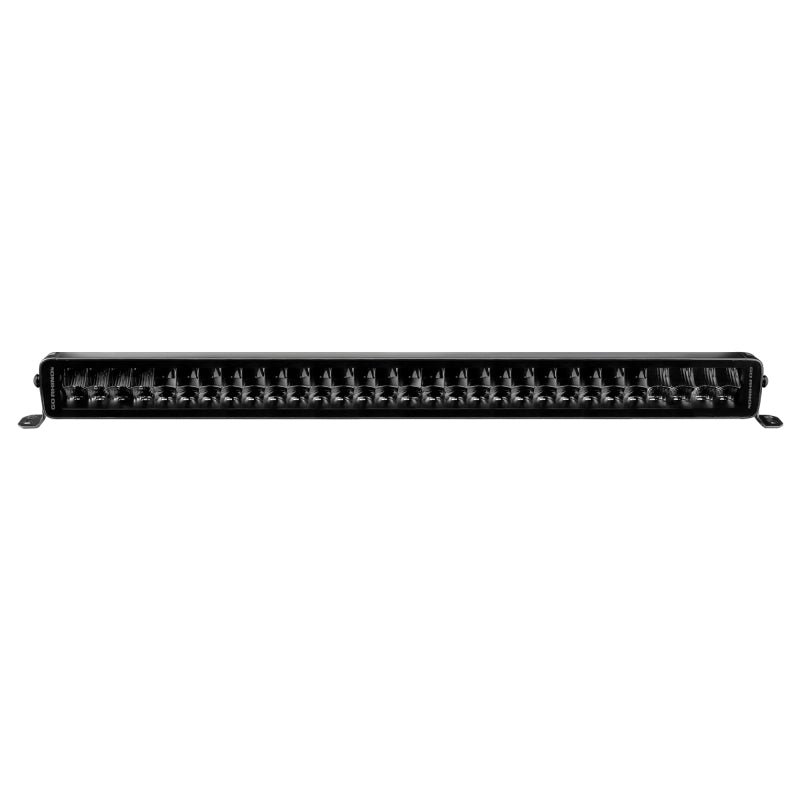 Go Rhino Xplor Blackout Series Dbl Row LED Light Bar (Side/Track Mount) 32in. - Blk Light Bars & Cubes Go Rhino