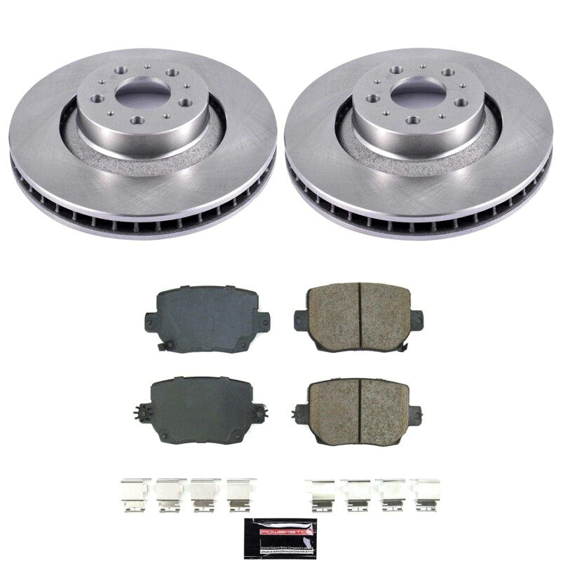Power Stop 20-24 Tesla Y Rear Autospecialty Brake Kit Brake Kits - OE PowerStop