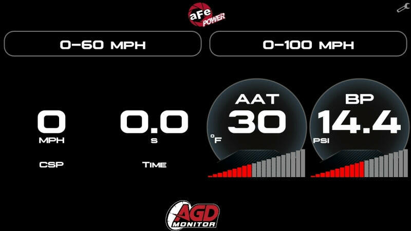 aFe AGD Advanced Gauge Display Digital 5.5in Monitor 08-18 Dodge/RAM/Ford/GM Diesel Trucks Gauges aFe