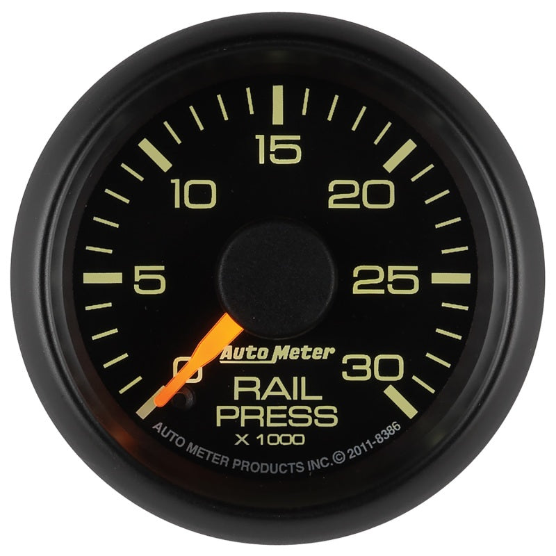 Autometer Factory Match 52.4mm Digital Stepper Motor 0-30,000 PSI Diesel Fuel Rail Pressure Gauge Gauges AutoMeter