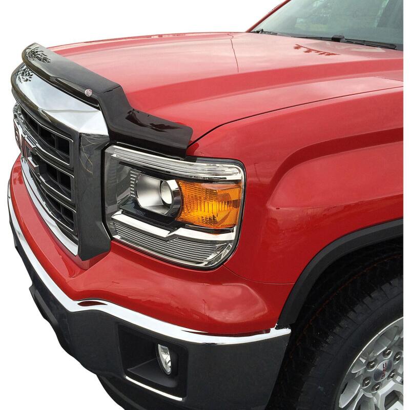 Westin 2014-2017 GMC Sierra 1500 Wade Platinum Bug Shield - Smoke Stone/Bug Deflectors Westin