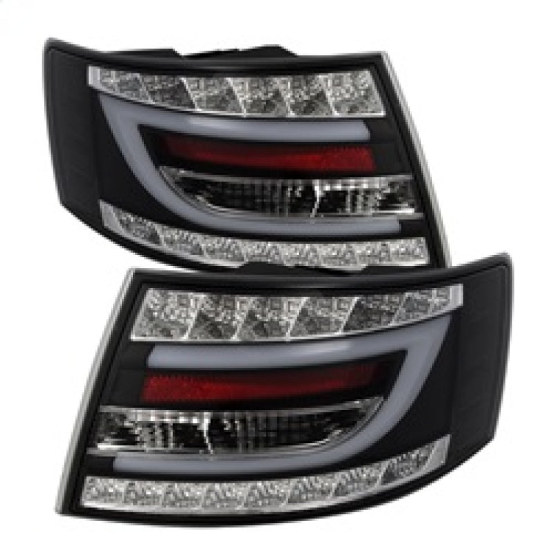 Spyder Audi A6 05-08 4Dr Sedan( not fit Quattro) Light Bar LED Tail Lights Blk ALT-YD-AA605-LBLED-BK Tail Lights SPYDER