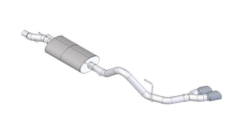 Corsa 2011-2014 Ford F-150 EcoBoost 3.5L V6 Polished Sport Cat-Back Exhaust Catback CORSA Performance