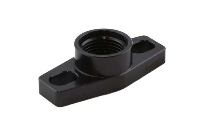 Turbosmart Billet Turbo Drain Adapter w/ Silicon O-Ring 38-44mm Slotted Hole (Universal Fit) Fittings Turbosmart