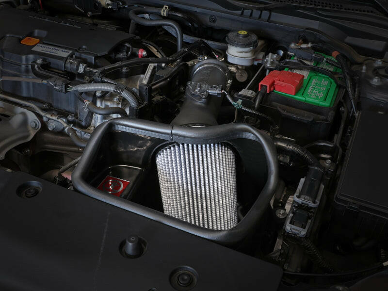 aFe Takeda Intakes Stage-2 CAIS w/ Pro Dry S Media 16-18 Honda Civic 2.0L (blk) Cold Air Intakes aFe