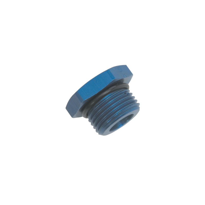 Russell Performance -10 AN Straight Thread Plug (Blue) Fittings Russell
