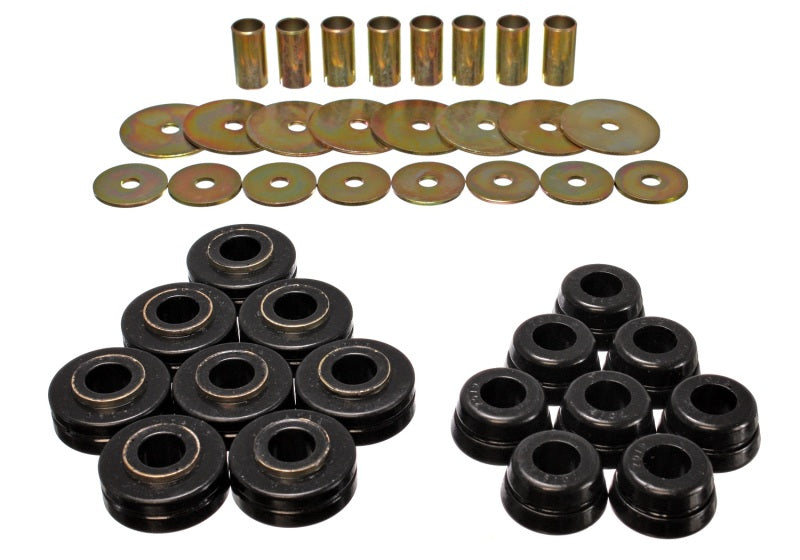 Energy Suspension Scout Ii Body Mounts - Black Bushing Kits Energy Suspension