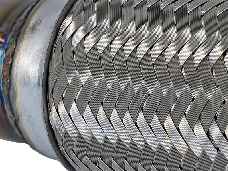 aFe Power Elite Twisted Steel 16-17 Honda Civic I4-1.5L (t) 2.5in Rear Down-Pipe Mid-Pipe Headers & Manifolds aFe