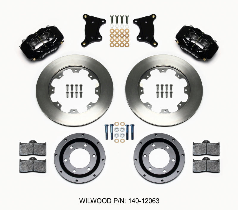 Wilwood Forged Dynalite Front Hat Kit 12.19in Shelby CSX6000 Big Brake Kits Wilwood