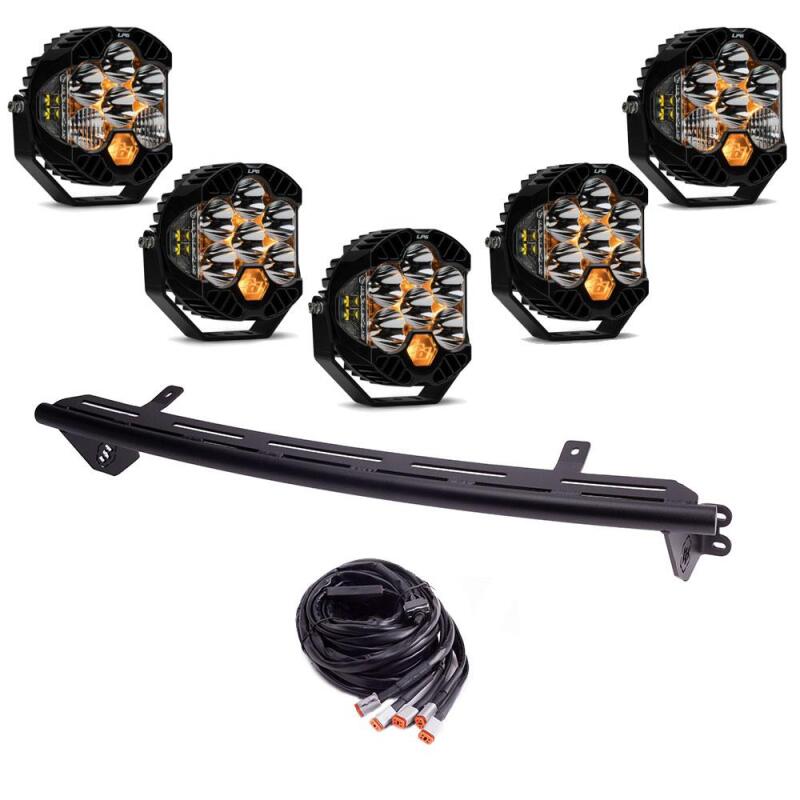 Baja Designs 23+ Ford Super Duty LP6 Bull Bar Light Kit Light Bars & Cubes Baja Designs
