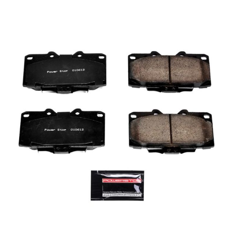 Power Stop 89-96 Nissan 300ZX Front Z23 Evolution Sport Brake Pads w/Hardware Brake Pads - Performance PowerStop