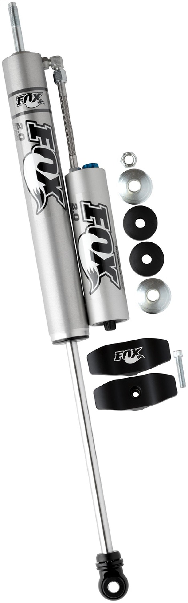 Fox 07+ Jeep JK 2.0 Factory Series 11.6in. Smooth Body R/R Front Shock w/CD Adj. / 4-6in. Lift Shocks and Struts FOX