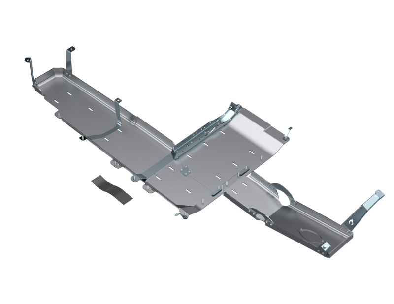 Artec Industries 20-25 Jeep Wrangler Sahara Jt Gladiator Full Bellypan w/ Oil Door - 3.6L Alum Skid Plates Artec Industries