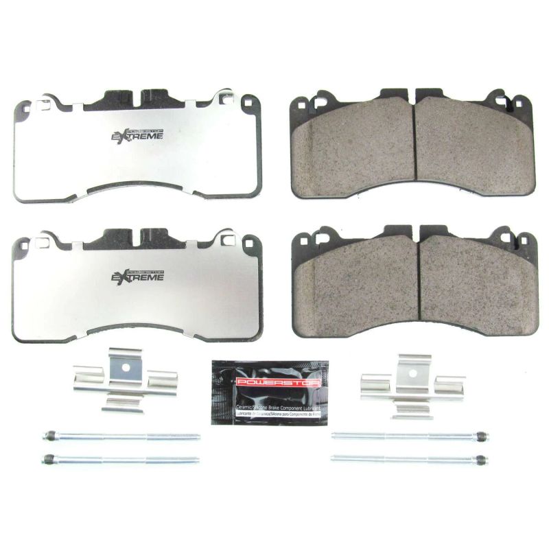 Power Stop 16-18 Lexus GS F Front Z26 Extreme Street Brake Pads w/Hardware Brake Pads - Performance PowerStop
