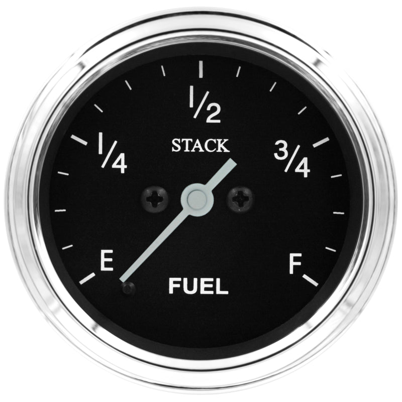 Autometer Stack 52mm 0-280 Ohm Programmable Pro Stepper Motor Fuel Level Gauge - Classic Gauges AutoMeter