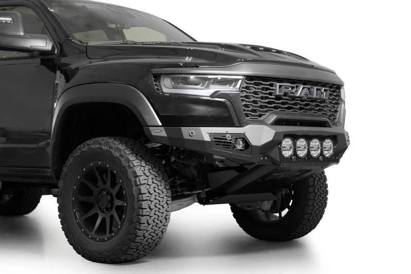 Addictive Desert Designs 25+ RAM 1500 RHO Bomber Front Bumper Bumpers - Steel Addictive Desert Designs