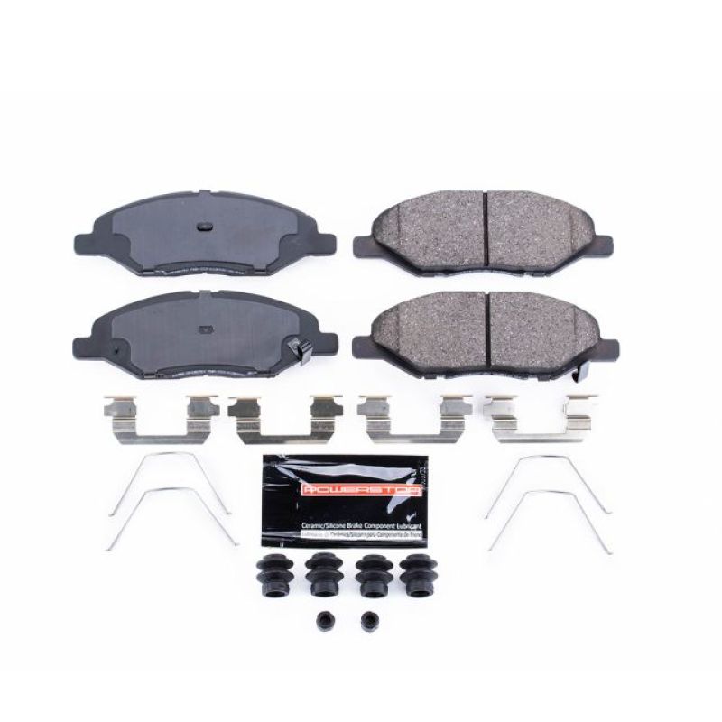 Power Stop 09-11 Nissan Versa Front Z23 Evolution Sport Brake Pads w/Hardware Brake Pads - Performance PowerStop