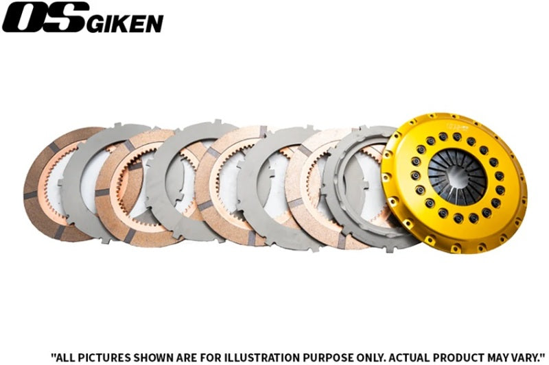 OS Giken 93-98 Toyota Supra JZA80 R Quad Plate w/Floating Center Hub Clutch Clutch Kits - Multi OS Giken