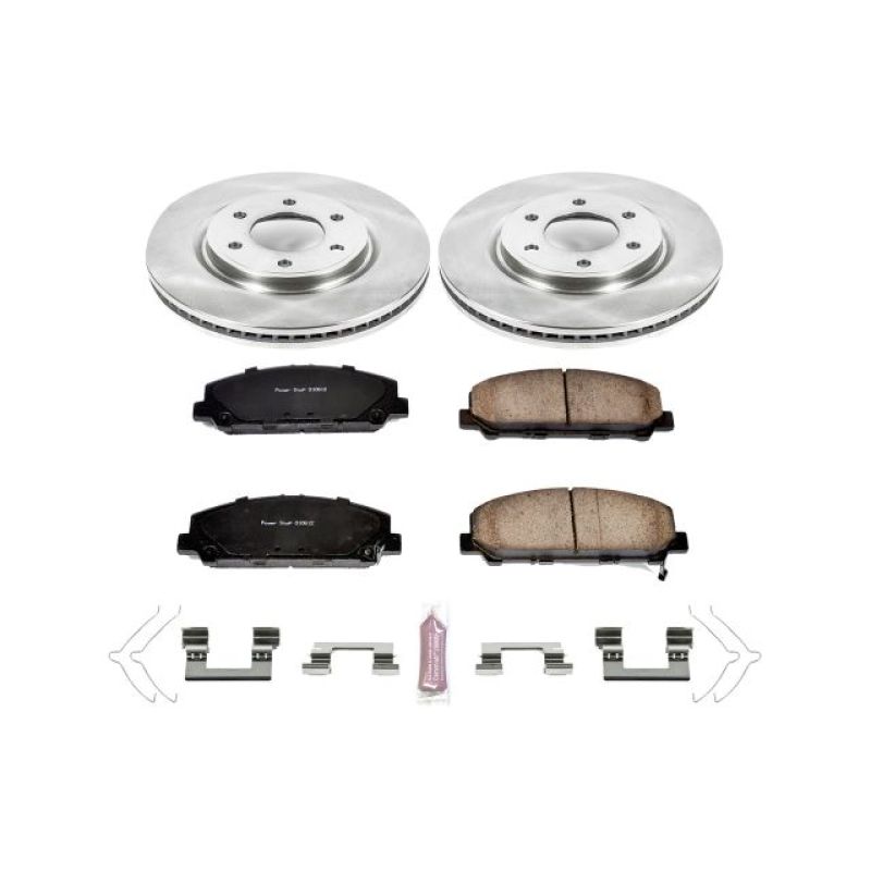 Power Stop 11-13 Infiniti QX56 Front Autospecialty Brake Kit Brake Kits - OE PowerStop