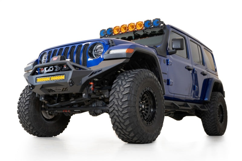 Addictive Desert Designs 18-23 Jeep Wrangler JL/JT Stealth Fighter Front Bumper Bumpers - Steel Addictive Desert Designs