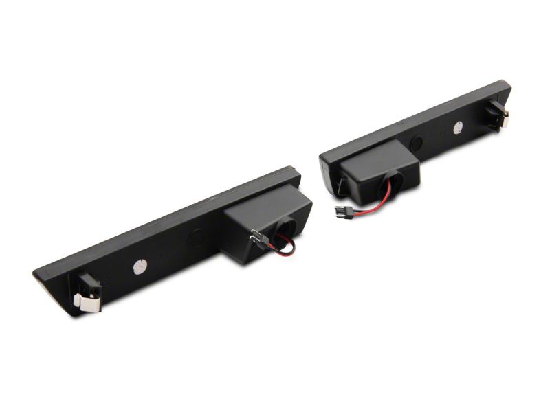 Raxiom 08-14 Dodge Challenger 11-14 Dodge Charger Axial Series LED Rear Side Marker Lights- Smoked Sidemarkers & Indicators Raxiom