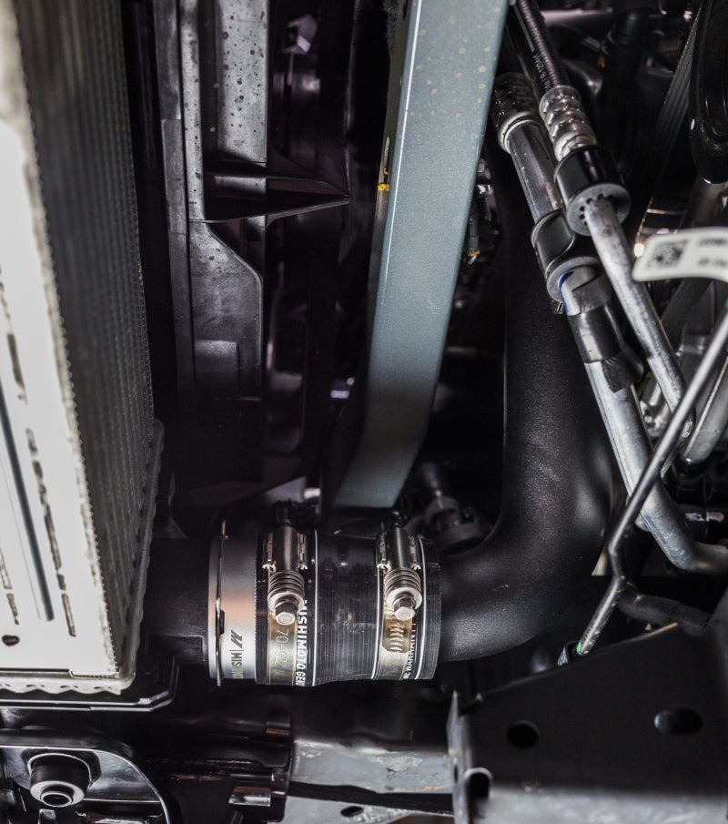 Mishimoto 21+ Bronco 2.3L Intercooler Pipe Kit Micro Wrinkle Black Intercooler Kits Mishimoto