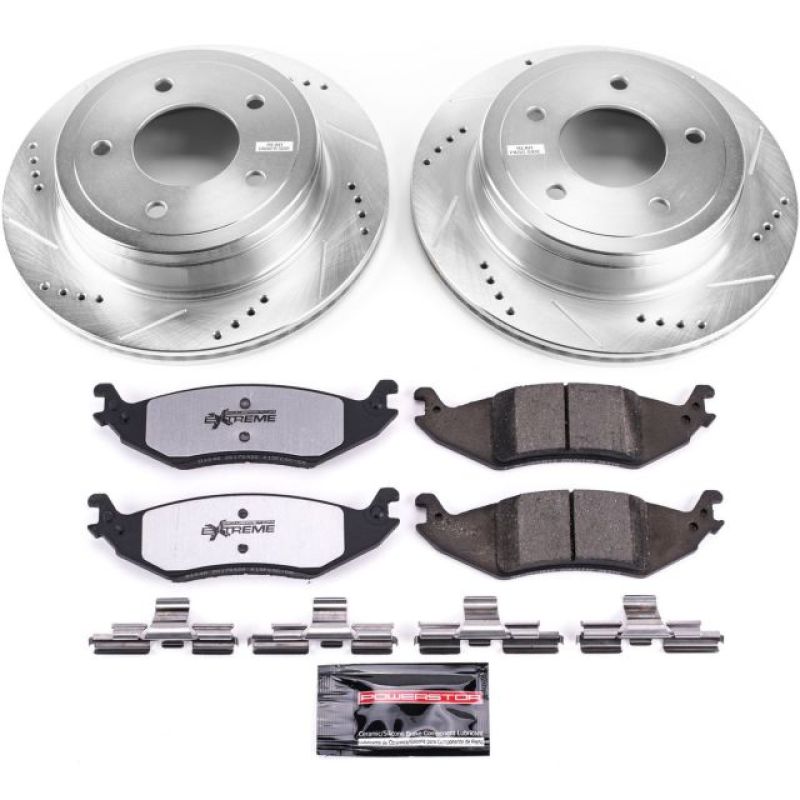 Power Stop 04-06 Ford E-150 Rear Z36 Truck & Tow Brake Kit Brake Kits - Performance D&S PowerStop