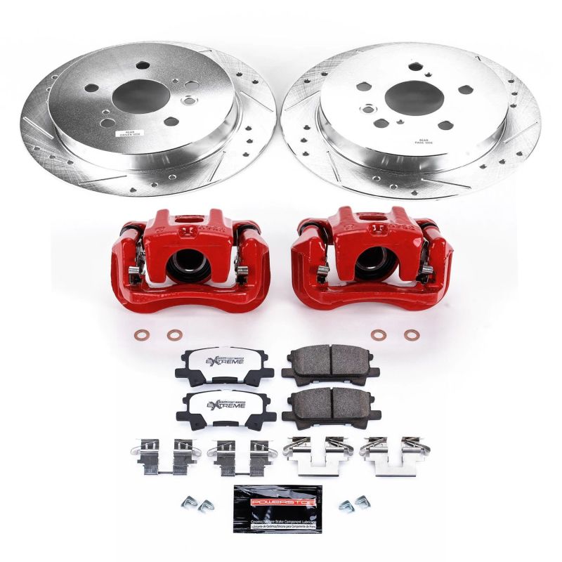 Power Stop 04-07 Toyota High Lander Rear Z36 Truck & Tow Brake Kit w/Calipers Brake Kits - Performance D&S PowerStop