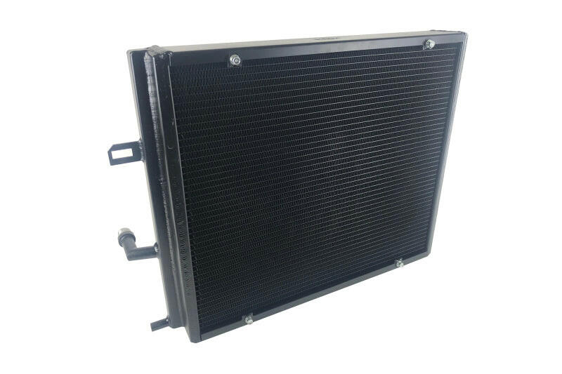 CSF BMW B58/B48 Front Mount Triple-Pass Heat Exchanger w/Rock Guard - Black Radiators CSF