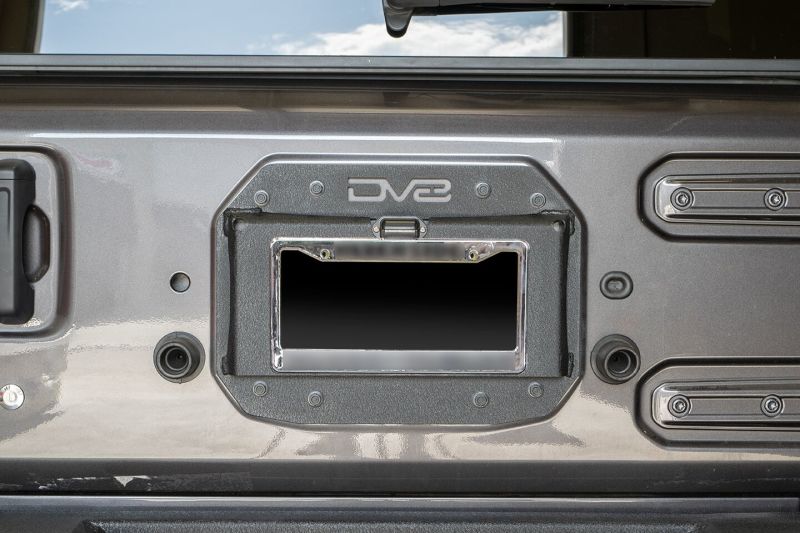 DV8 Offroad 2018+ Jeep Wrangler JL Spare Tire Delete Kit Brackets DV8 Offroad
