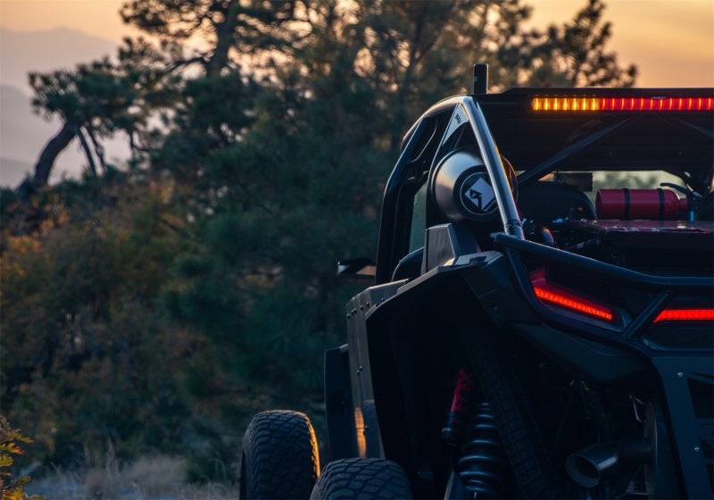 Rigid Industries 28in Chase Light Bar Universal - Rear Facing 27 Mode 5 Color LED Light Bar Tail Lights Rigid Industries