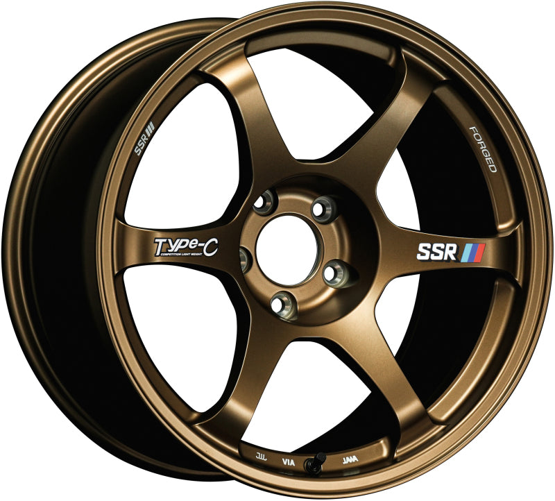 SSR Type-C Forged 18x9.5 +45 5/100 - Racing Bronze Wheel Wheels - Forged SSR