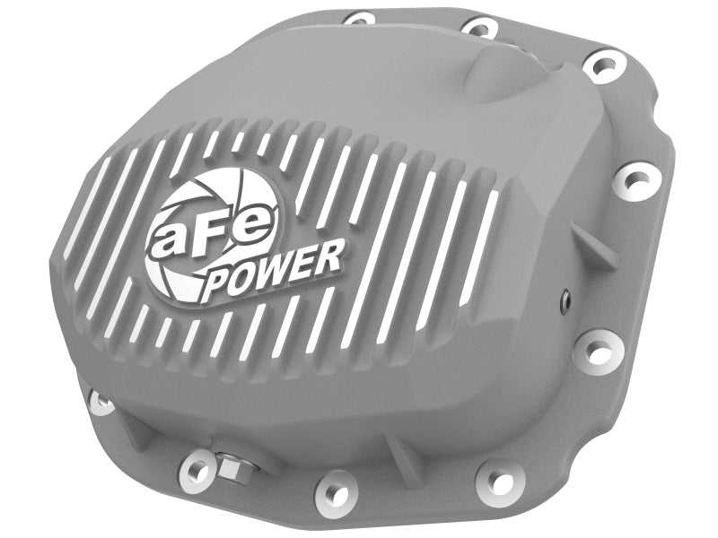 aFe Street Series Rear Differential Cover Raw w/ Fins 15-19 Ford F-150 (w/ Super 8.8 Rear Axles) Diff Covers aFe