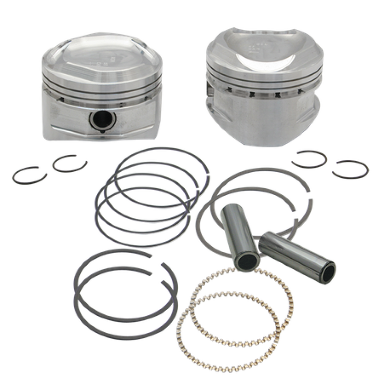 S&S Cycle 84-99 BT LSF 3-5/8in Piston Set - .020in Piston Sets - Powersports S&S Cycle