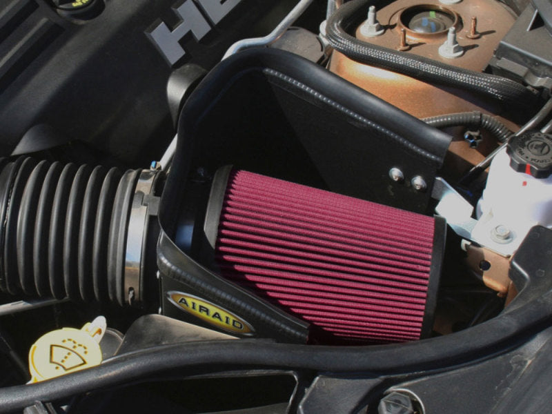 Airaid 11-14 Jeep GC / 11-13 Dodge Durango 3.6/5.7L CAD Intake System w/o Tube (Dry / Red Media) Cold Air Intakes Airaid