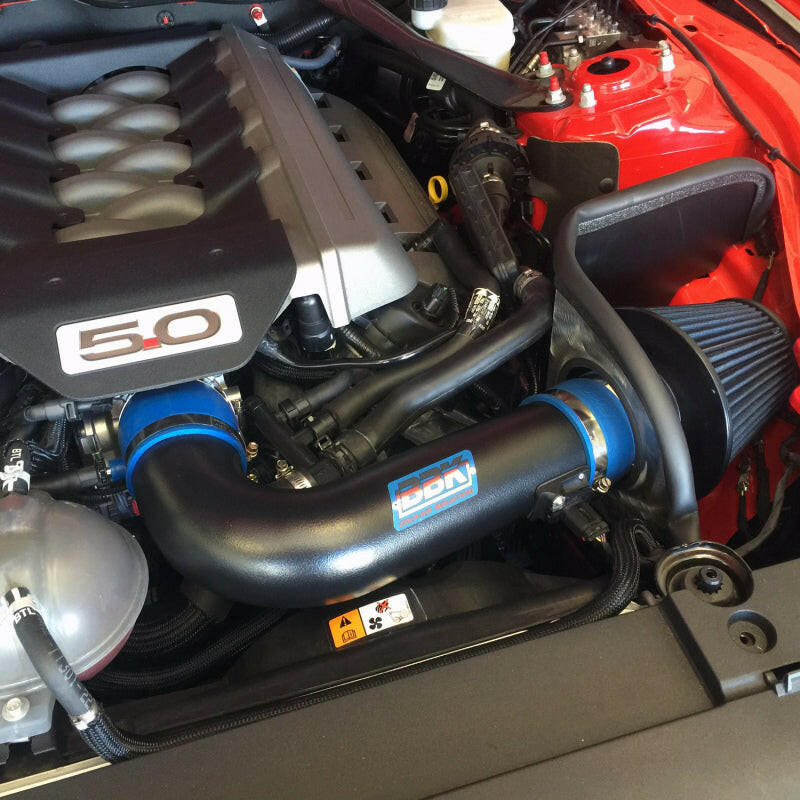 BBK 2015-16 Mustang GT 5.0L Cold Air Induction System Blackout Cold Air Intakes BBK
