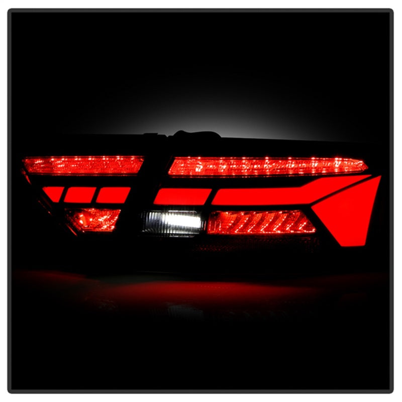 Spyder Apex 13-17 Audo A5 / S5 / RS5 (Factory LED) LED Tail Lights - Blk (ALT-YD-AA513LED-SEQGR-BK) Tail Lights SPYDER