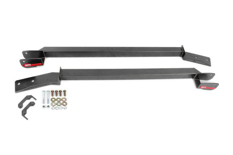 BMR 93-02 F-Body Non-Convertible Bolt-On Boxed Subframe Connectors - Black Hammertone Chassis Bracing BMR Suspension