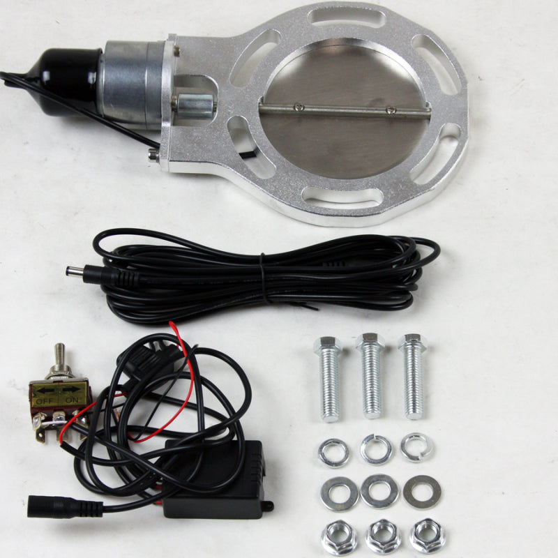 Granatelli 4.0in Electronic Exhaust Cutout (Cutout Only) Exhaust Cutouts Granatelli Motor Sports