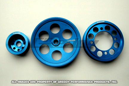GReddy Supra JZA80 Pulley Kit Pulleys - Crank, Underdrive GReddy