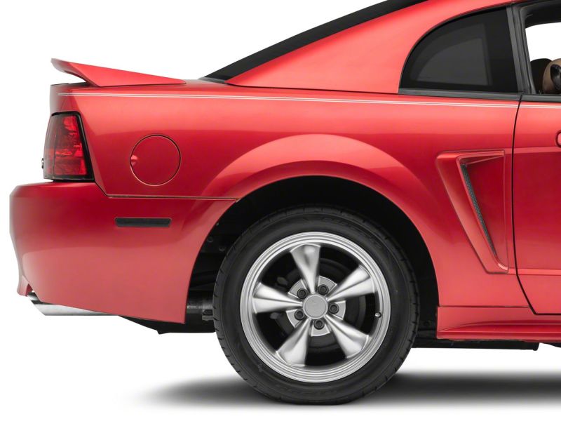 Raxiom 99-04 Ford Mustang Axial Series LED Rear Side Marker Lights- Smoked Sidemarkers & Indicators Raxiom