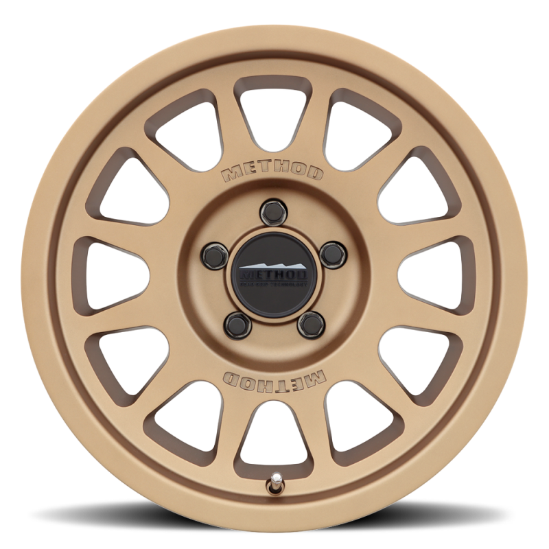 Method MR703 17x8.5 +25mm Offset 5x5 71.5mm CB Method Bronze Wheel Wheels - Cast Method Wheels