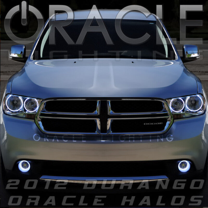 Oracle Dodge Durango 11-13 Halo Kit - ColorSHIFT w/ 2.0 Controller Headlights ORACLE Lighting