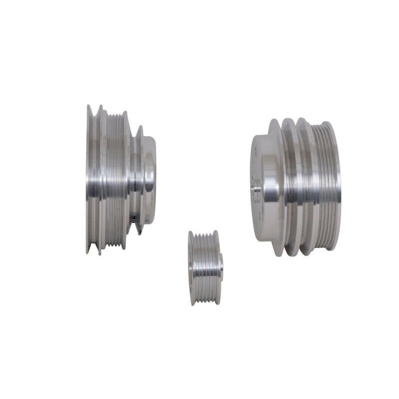 BBK 85-97 GM Truck 305 350 Underdrive Pulley Kit - Lightweight CNC Billet Aluminum (3pc) Pulleys - Crank, Underdrive BBK